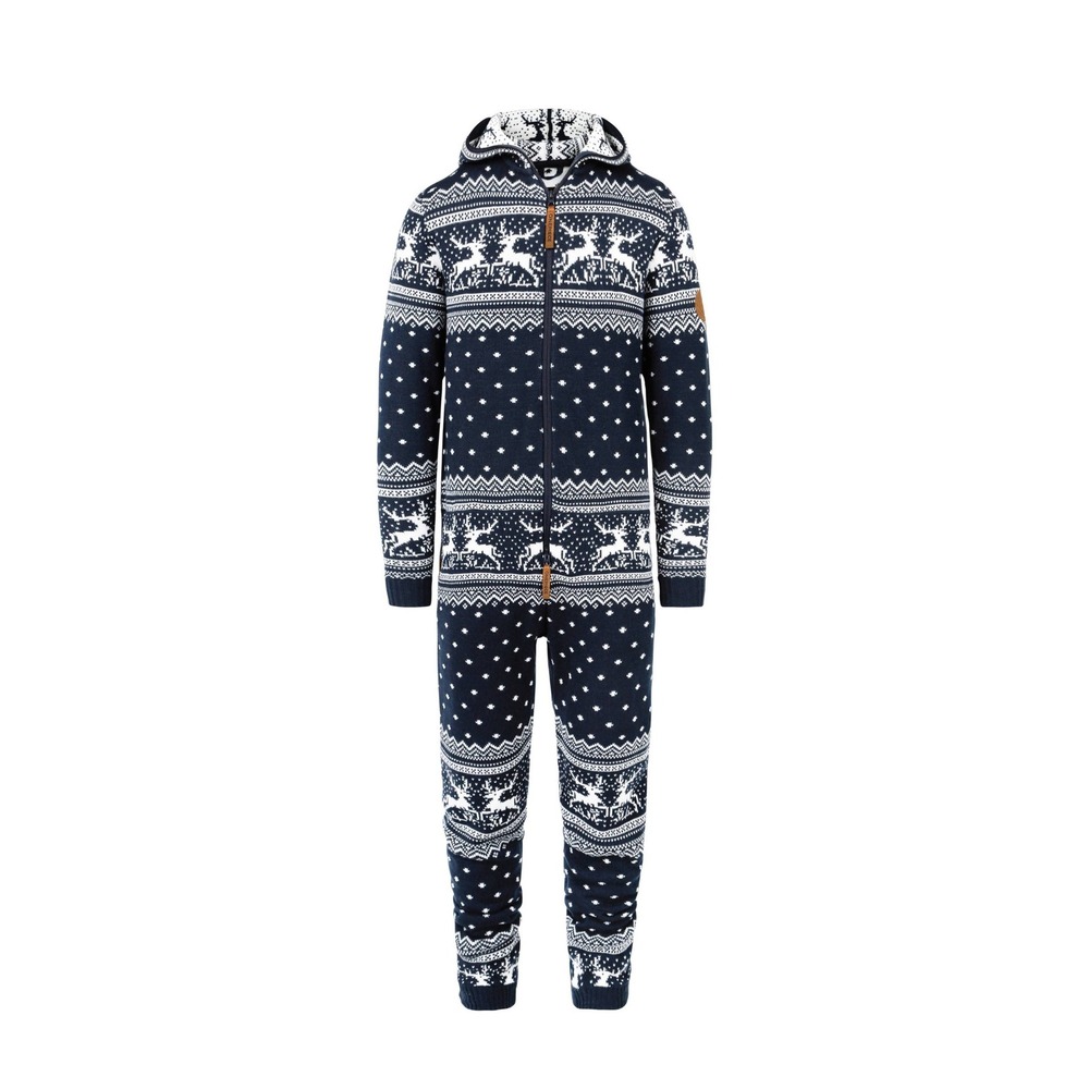 One Piece Norwegian Holidays Are Coming Fair Isle Jumpsuit Onesie Nordic‎ Skiing
